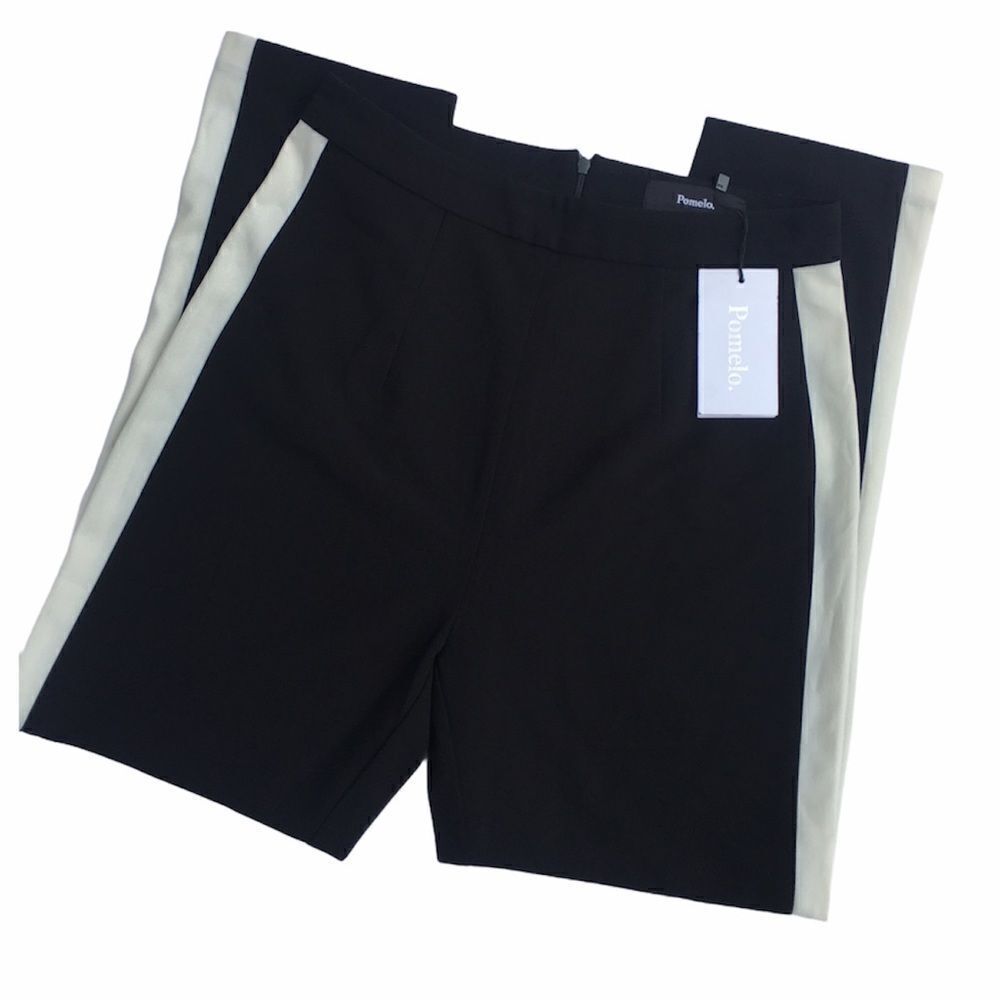 Pomelo High Waist Side Stripe Trouser Athleisure Pants